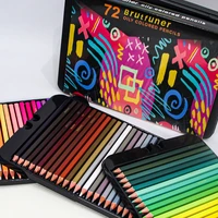 colored pencils professional set of 72120 colors soft wax based cores ideal for drawing art sketching shading coloring tin