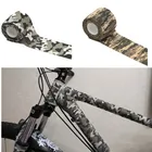 Нетканая Водонепроницаемая камуфляжная наклейка для велосипеда, защитная лента против царапин, аксессуары для защиты передней вилки рамы горного велосипеда