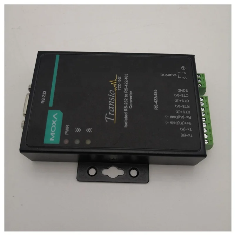 

Moxa TCC-100I Industrial RS-232 to RS-422/485 converters with optional 2 kV isolation