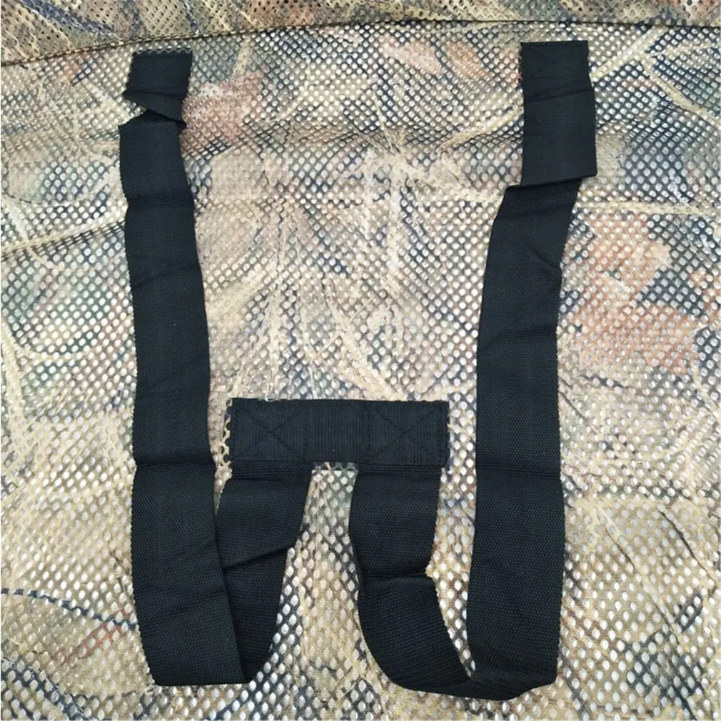 Камуфляж шнурок сетки прочный хранения открытый Гусь Двойной плечевой ремни