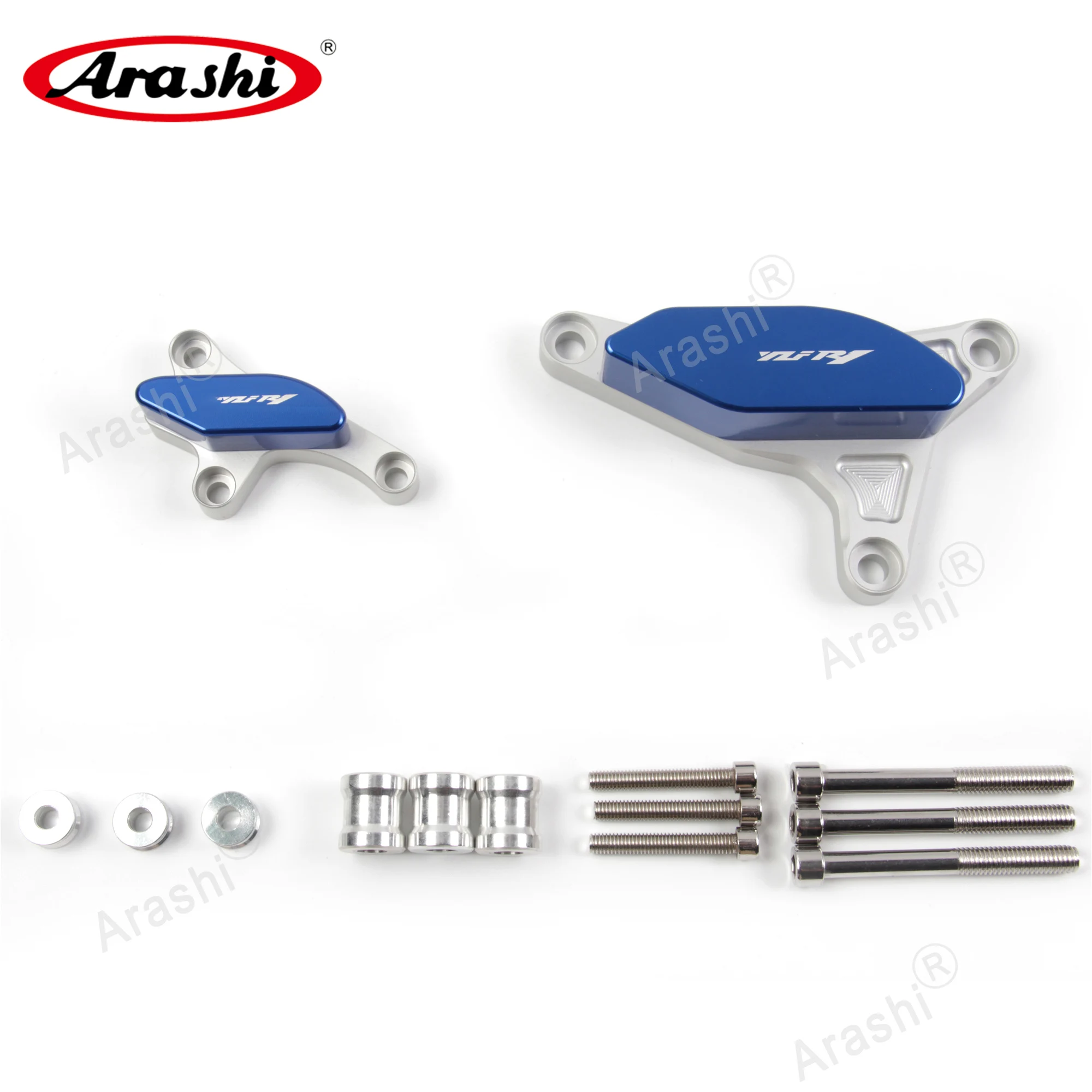 ARASHI 1 комплект Защитная крышка двигателя для YAMAHA R1 R 2004 2008 защита от удара слайдера