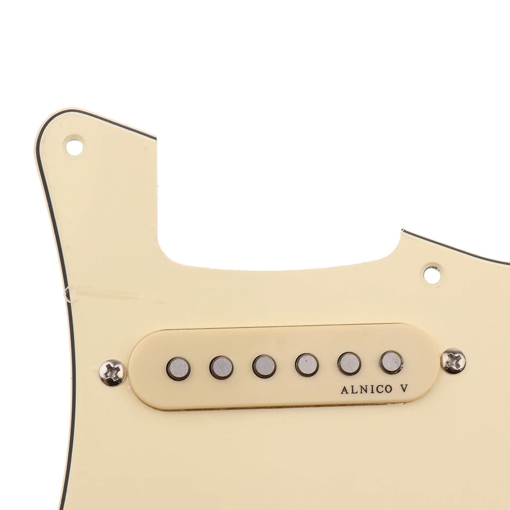 Пластина для электрогитары с защитой от царапин пикапами Alnico V|Детали и
