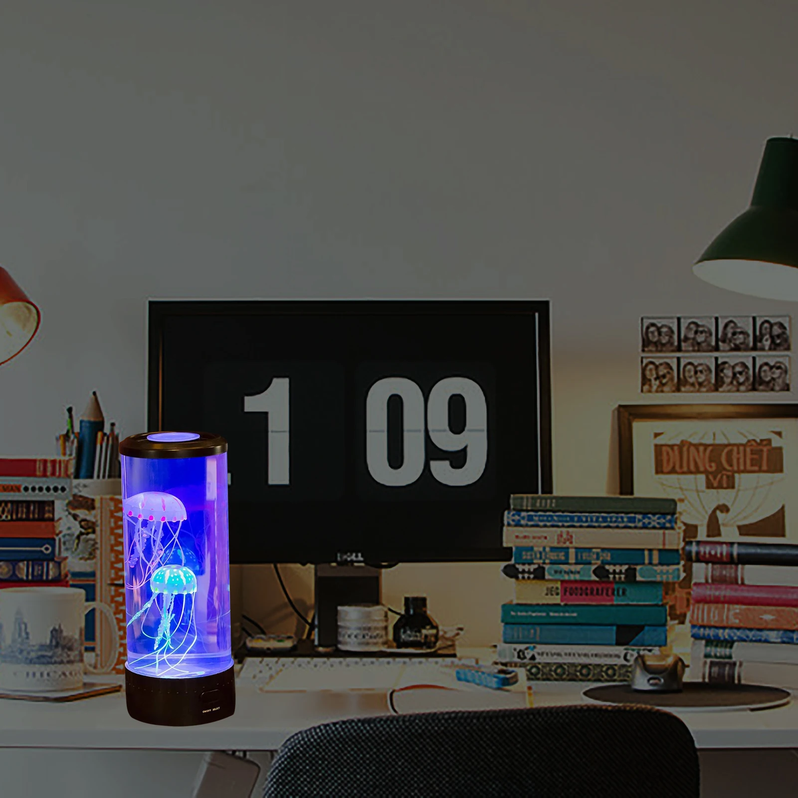 Светодиодная USB-лампа для медузы декоративная лампа с пультом ДУ аквариума 5 В