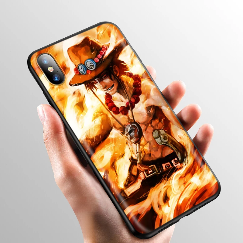 YIMAOC цельный Ace силиконовый мягкий чехол для iPhone 12 Mini 11 Pro XS Max XR X 8 7 6 6S Plus 5 5S