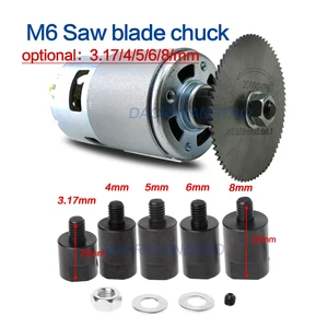 Патрон лезвия пилы M6, 3,17 мм, 4 мм, 5 мм, 6 мм, 8 мм