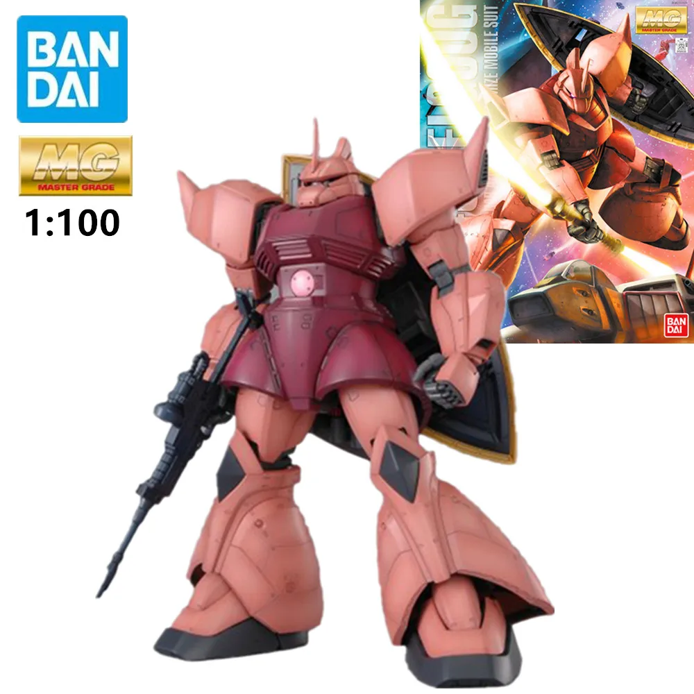 

BANDAI Original GUNDAM MG 1/100 Ver.2.0 MS-14S GELGOOG MECHANISM Gundam Model Assembled Anime Action Figure Toys gift