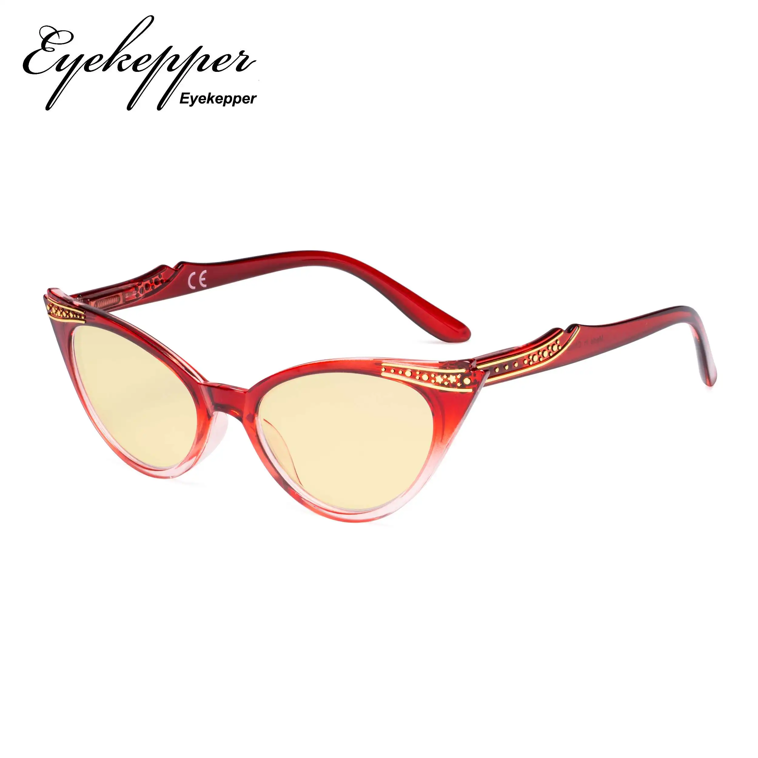 TM914 Eyekepper женский синий светильник блокирующие очки с желтым фильтром линзы