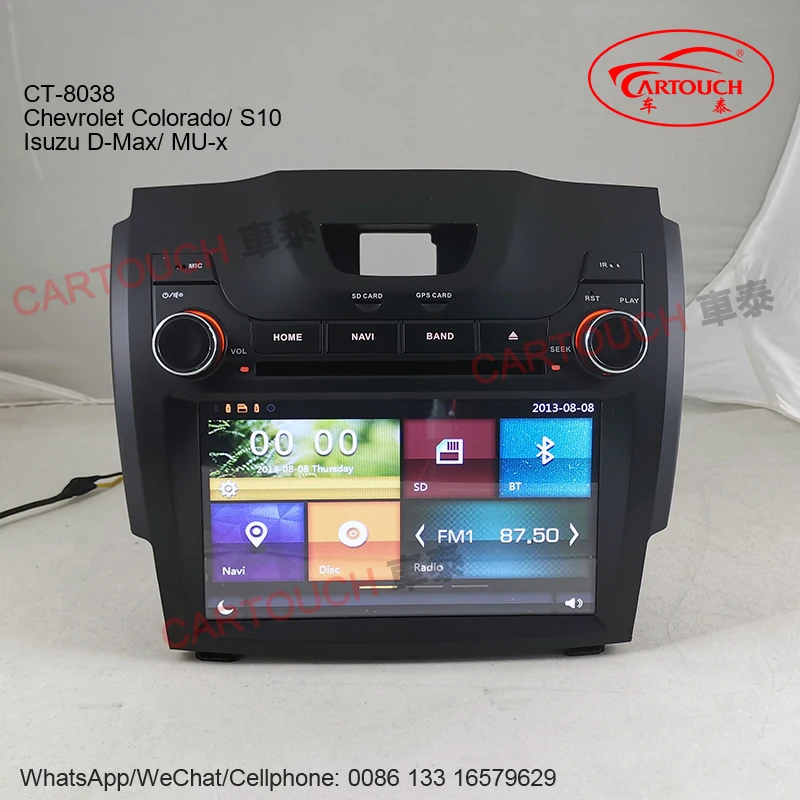 Автомобильный Радио DVD плеер стерео GPS навигация для Chevrolet Dmax S10 Colorado