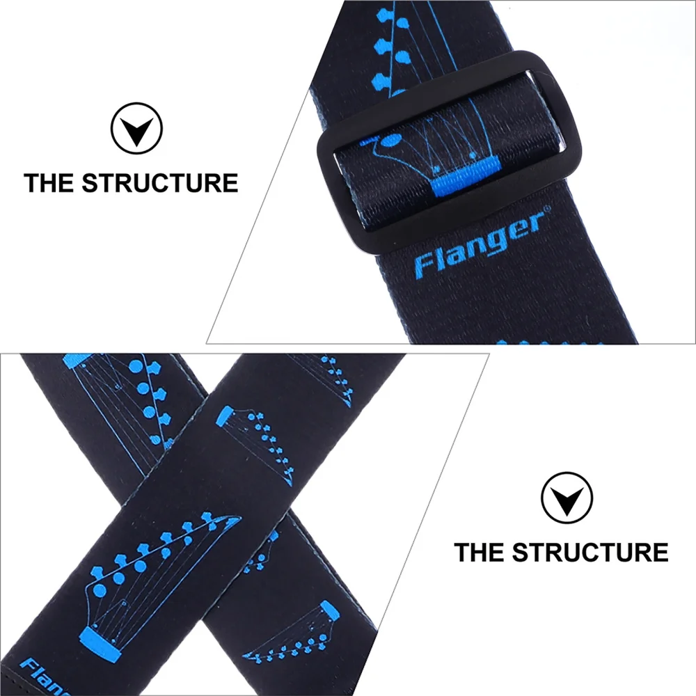 

Practical Guitar Strap Creative Guitar Shoulder Strap Leather Guitar Strap