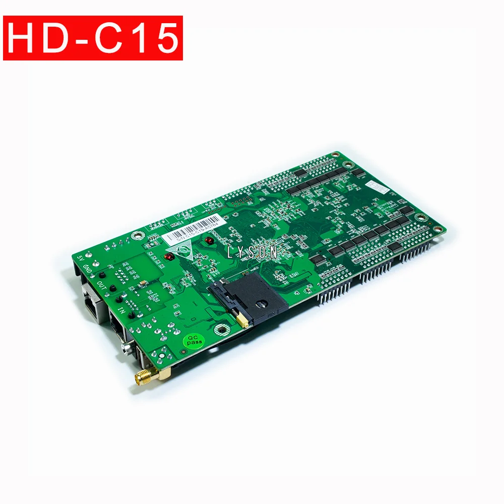 Huidu HD C15C WI FI асинхронный полный Цвет светодиодный видео контроллер работать с R512T