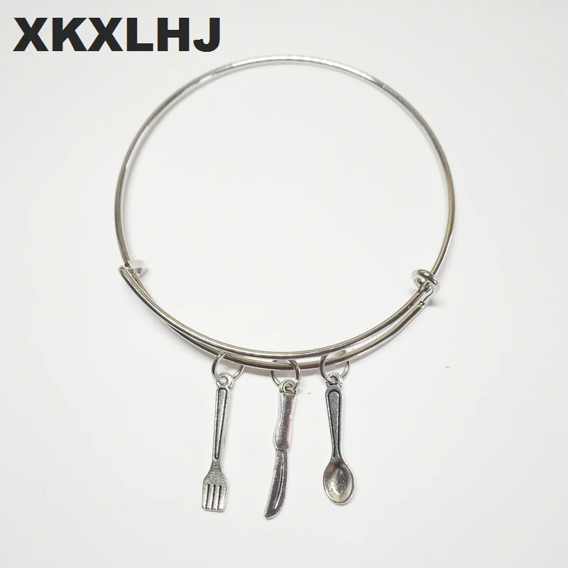 XKXLHJ 2018 новый браслет кухонные принадлежности столовые приборы вилка ложка и нож