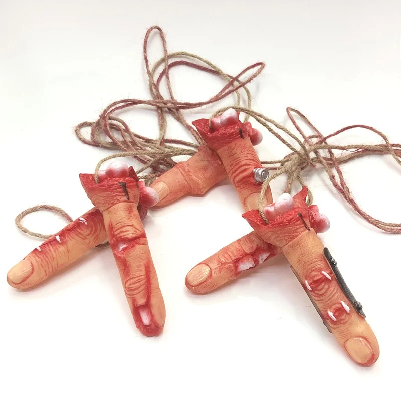 Хэллоуин ужас поддельные сломанные реквизиты дом с привидениями украшения палец