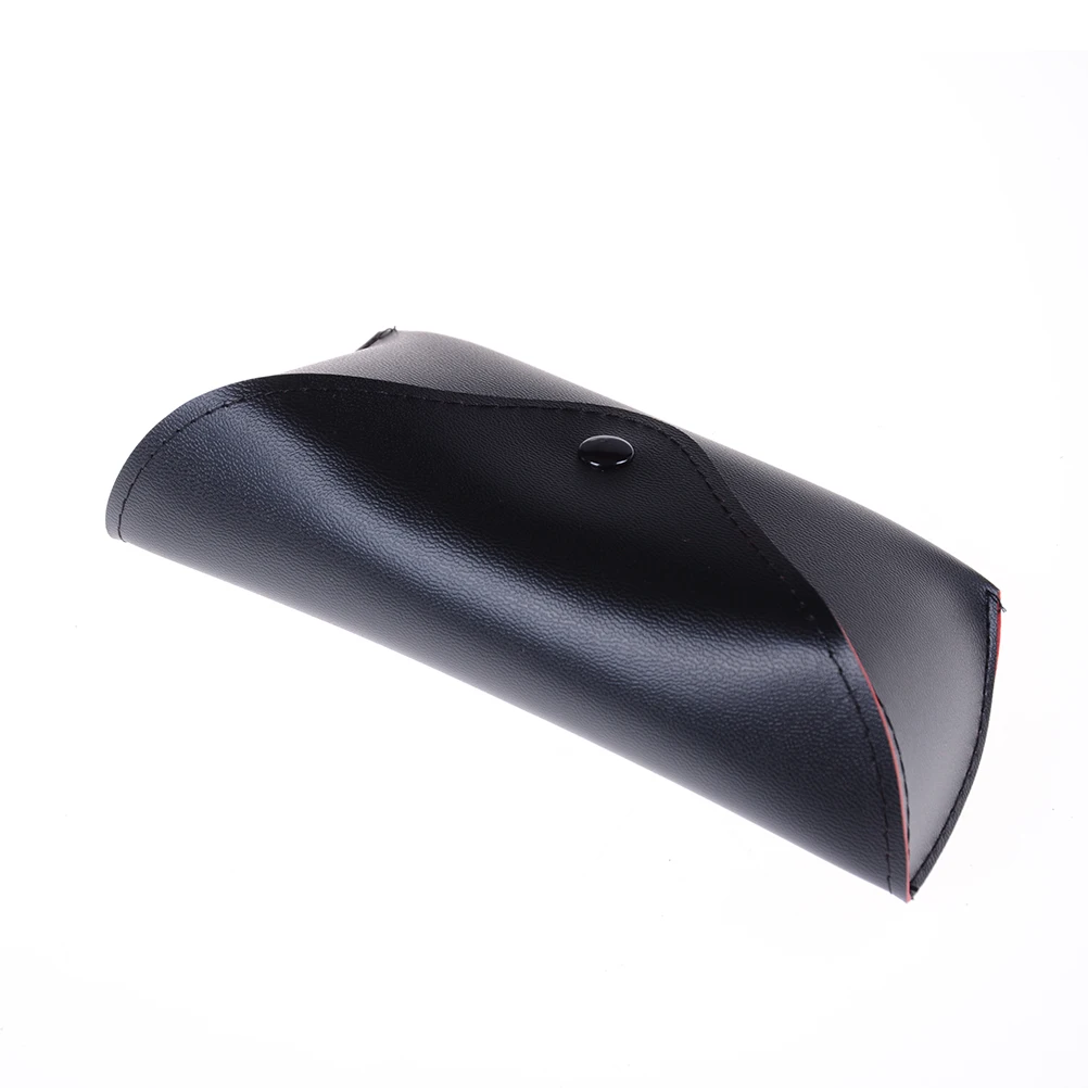 1pc PU Leather Glasses Case Cover Sunglasses Holder Box Eyeglasses Solid Storage Light Pouch Bag | Аксессуары для одежды