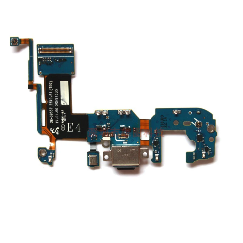 USB-разъем для зарядной док-станции Samsung Galaxy S8 PLUS / S8plus/G955F гибкий кабель с разъемом