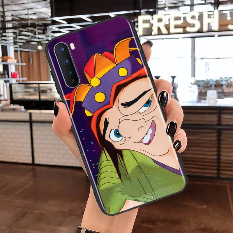 

Soft TPU Cover Hunchback of Notre Dame for OnePlus Nord N100 N10 8T 8 7T 7 6T 6 5T Pro Black Phone Case