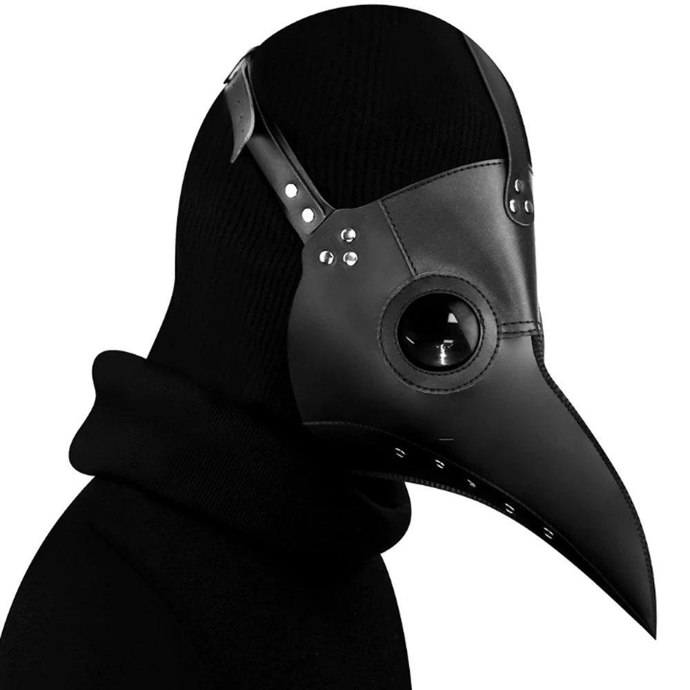 Reuseable Face protection mask anti splash spray Fashion creative protective dust Halloween Beak doctor masks | Безопасность и
