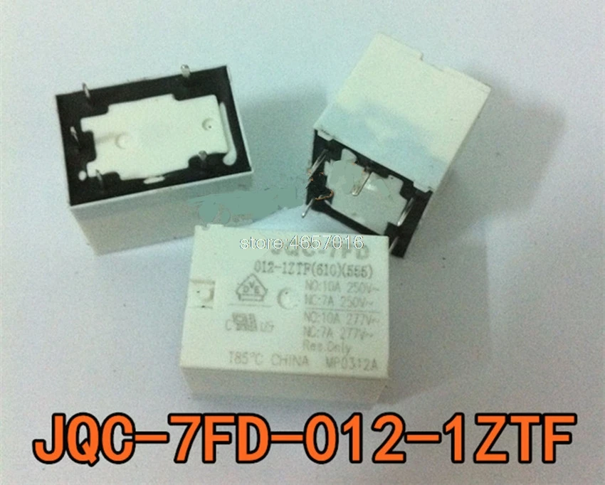 

5 шт./лот JQC-7FD-012-1ZTF (610) (555) Реле JQC-7FD-012-1ZTF