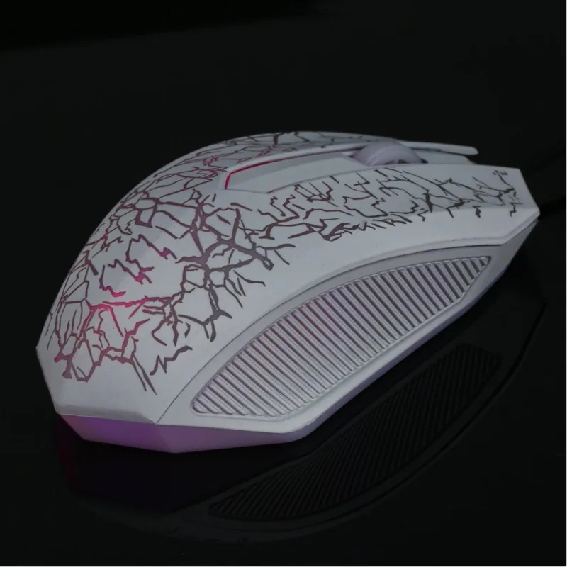 Проводная игровая мышь 3200DPI светодиодный ная оптическая 3 кнопки 3D USB Pro игровые