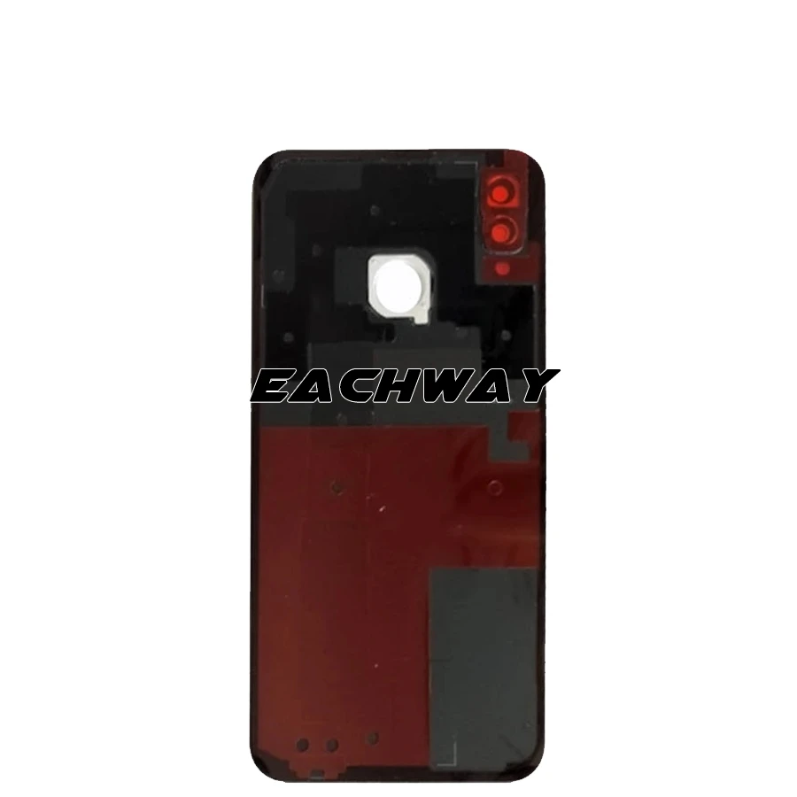 Задняя стеклянная крышка для Huawei P20 Pro аккумулятора задняя панель корпуса +
