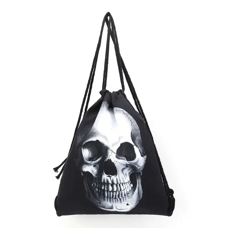 

Unisex Waterproof String Drawstring Backpack 3D Print Sack Gym School Shoe Bag for women and men
