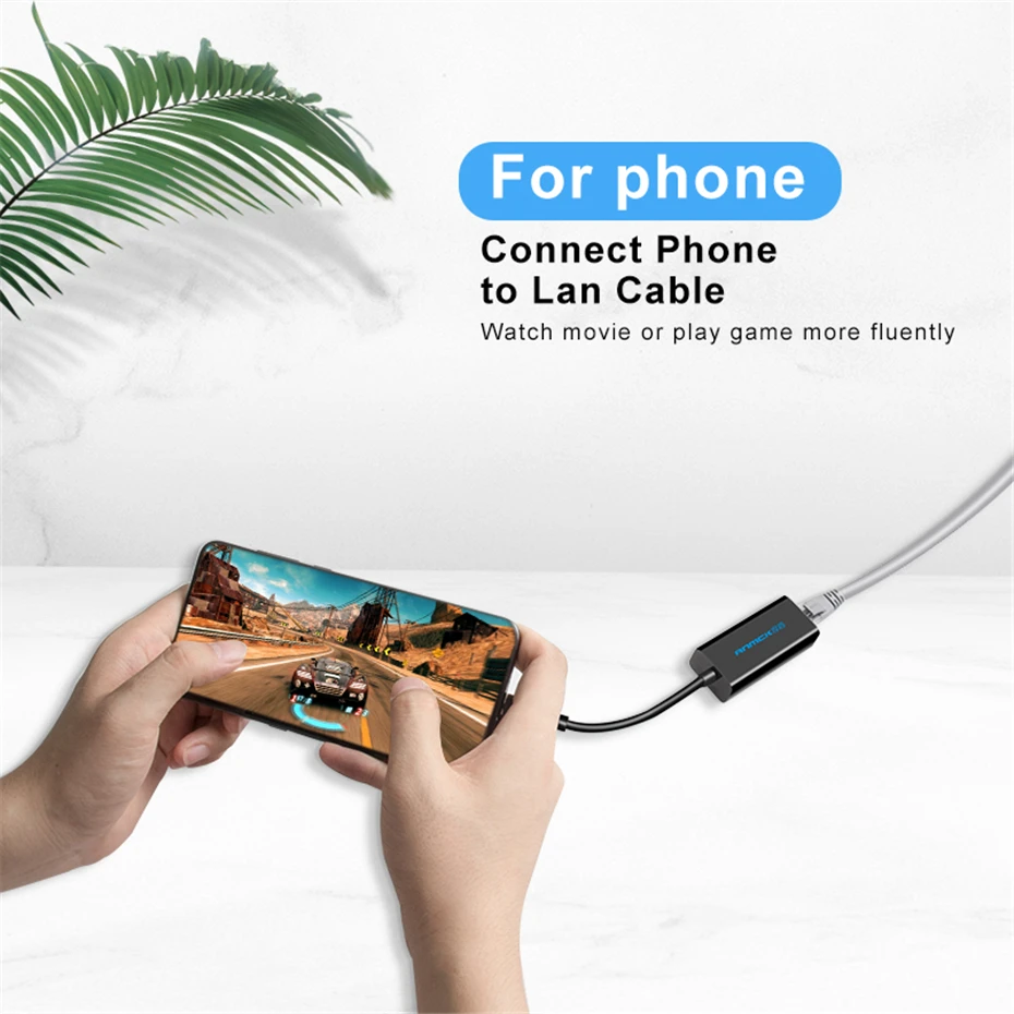 Anmck USB C Ethernet USB-C RJ45 Lan адаптер гигабитный Интернет для MacBook Pro Air PC ноутбук Тип C сетевая карта USB Ethernet