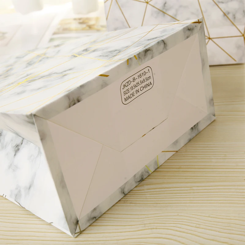 40 шт. черный и золотой узор в горошек шеврон полоски бумажные сумки подарочные