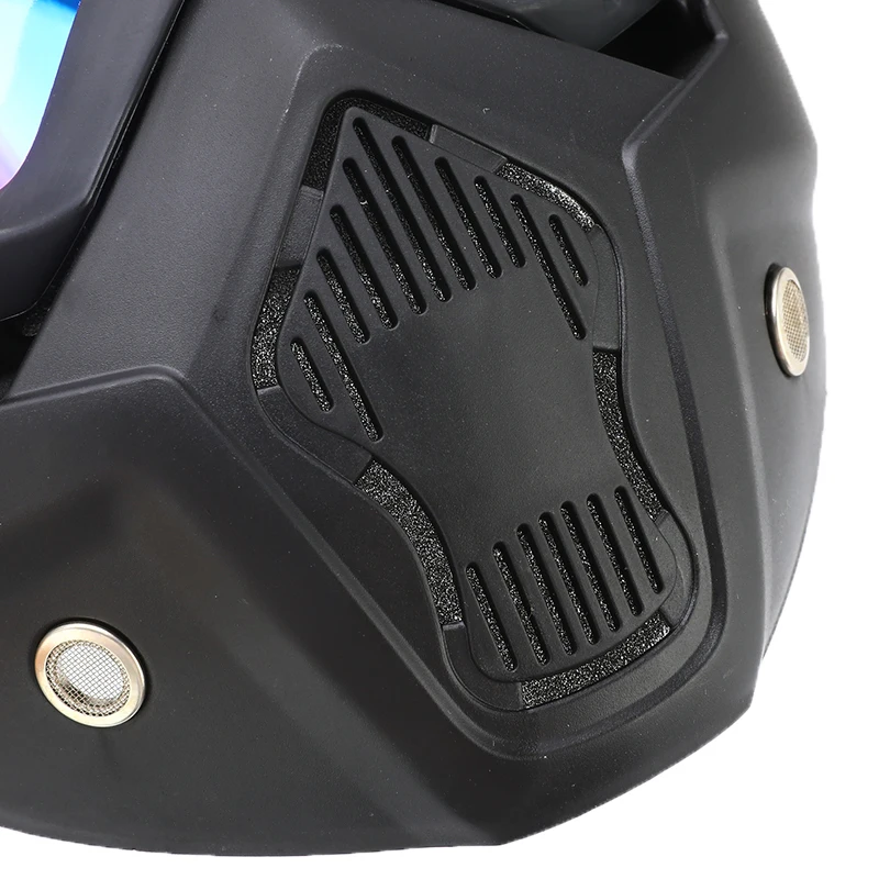 

Protective Glasses Windproof Eyewear with Mask Goggles Off-Road Helmet Moto Glasses for Motorcycle Ski Skate Snowboard