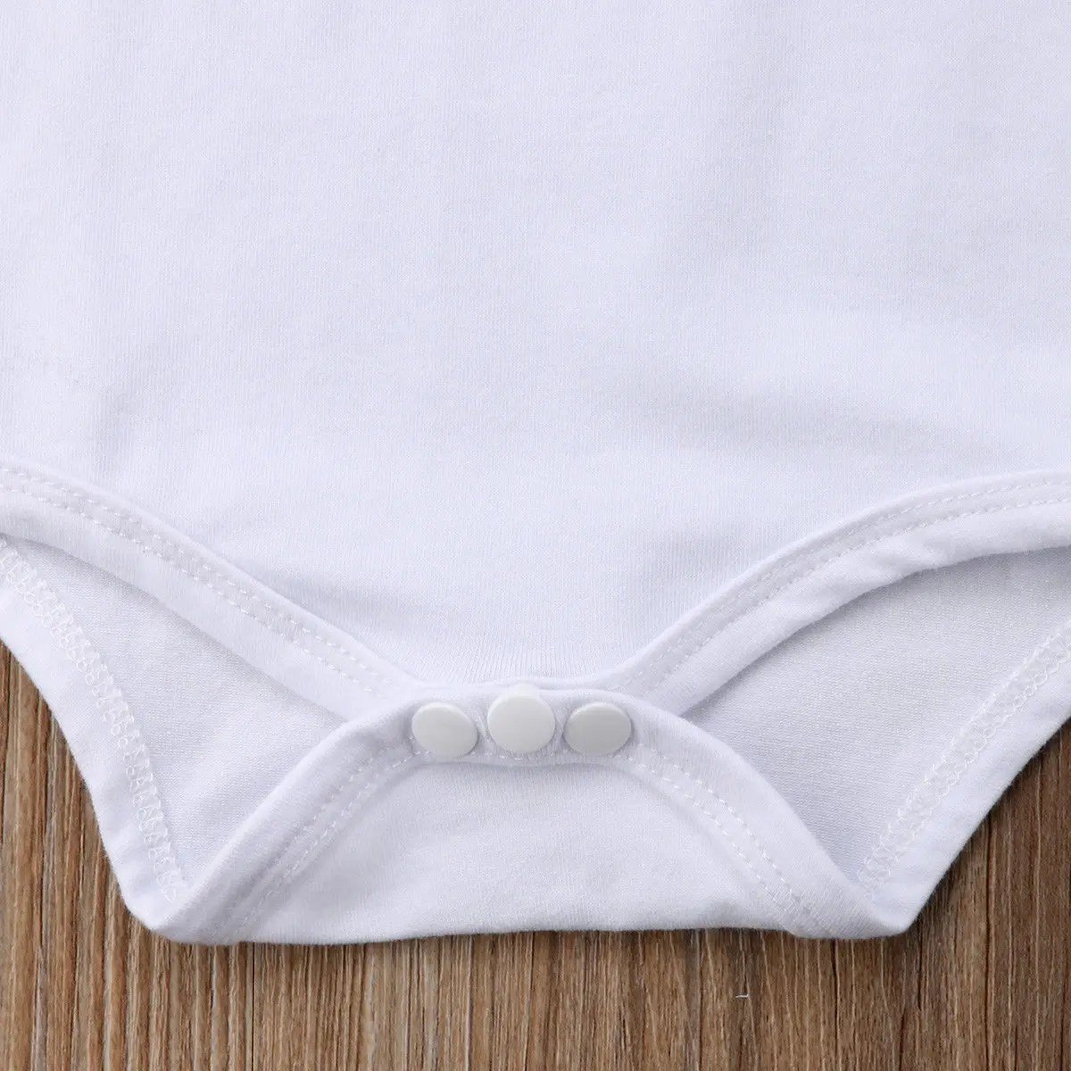 

Infant Kids Baby Girl Boy Jumpsuit Outfit Solid Cotton Clothes 0-24M