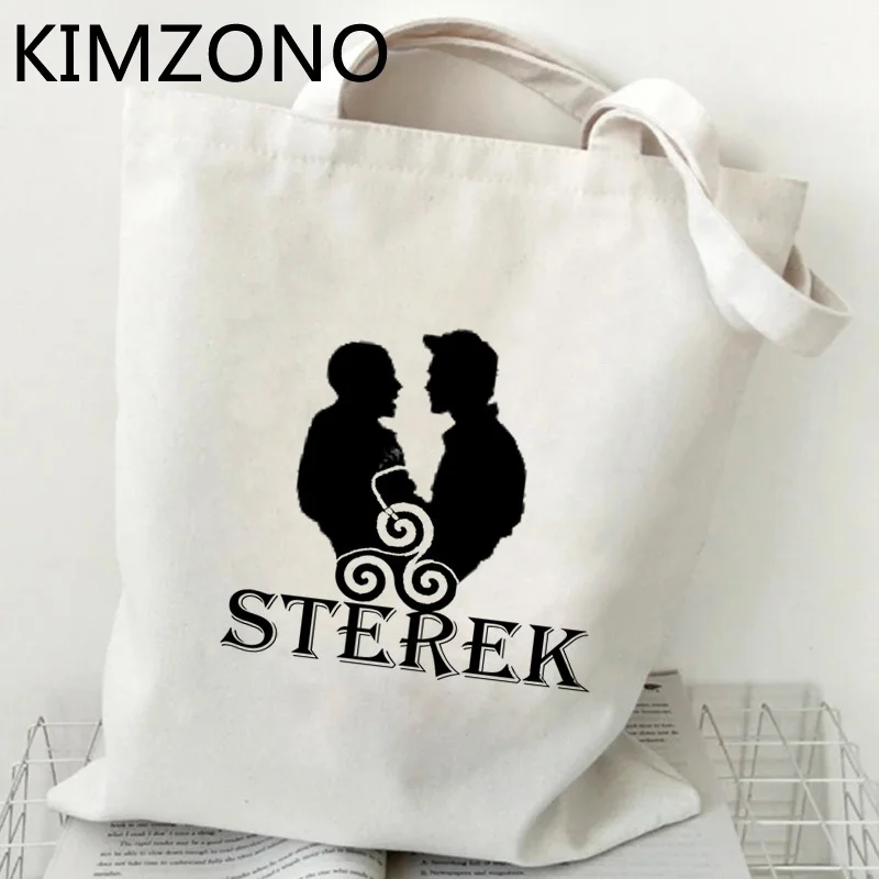 

Сумка для покупок Teen Wolf, Джутовая сумка, холщовая Хлопковая Сумка, многоразовая сумка