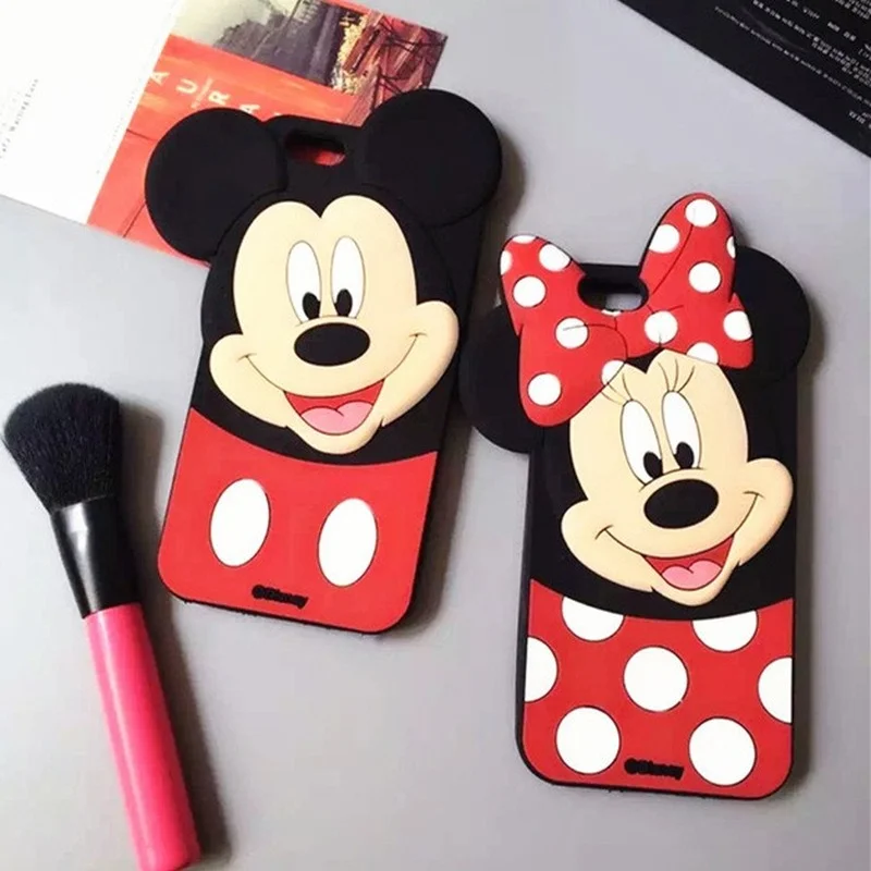 

Мультяшный чехол с Микки и Минни для iPhone 7 / 8p 11Pro для пар xsmax Apple 12 11 чехол XR x xs plus