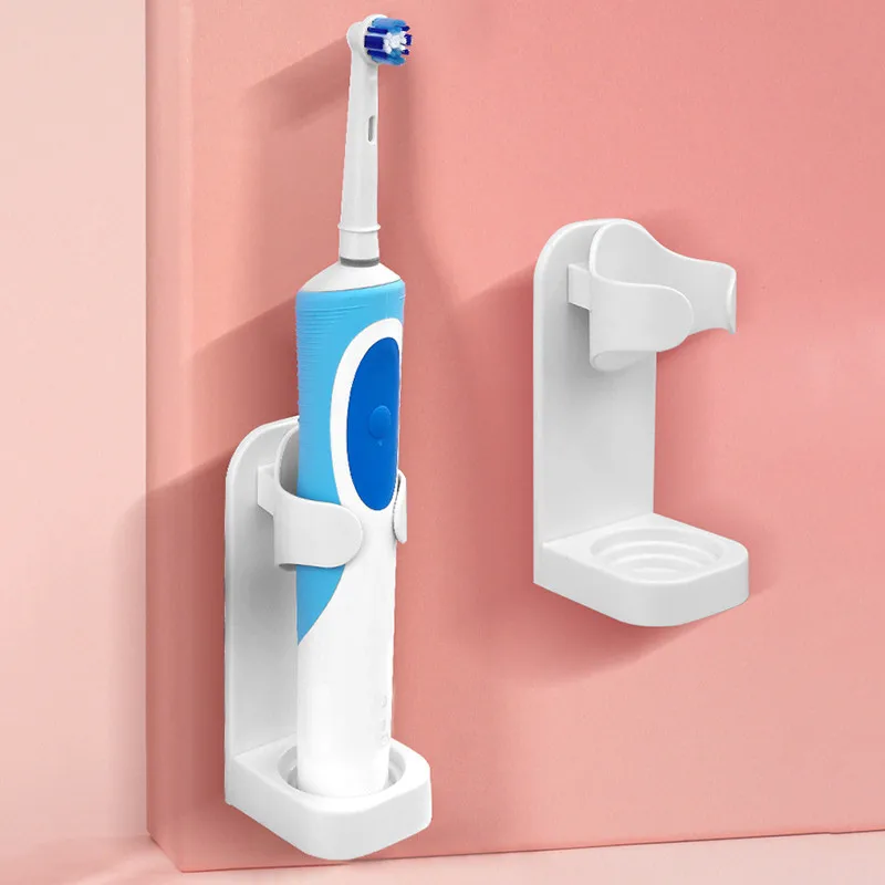 

Household Bathroom Rack Storage Box Creative Electric Toothbrush Holder Seamless Wall Mounted Space Saving Toothbrush Holder