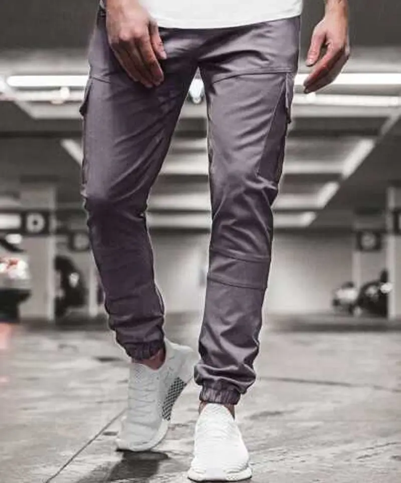 

Men's 2021 Autumn And Winter New Men's Trend Multi-Pocket Overalls Breathable Quick-Drying Casual Pants Men