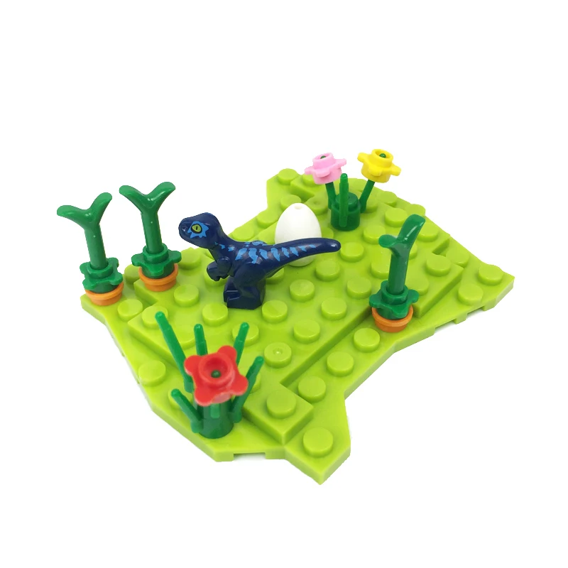 Конструктор MOC Парк Юрского периода динозавры тираннозавр совместимый