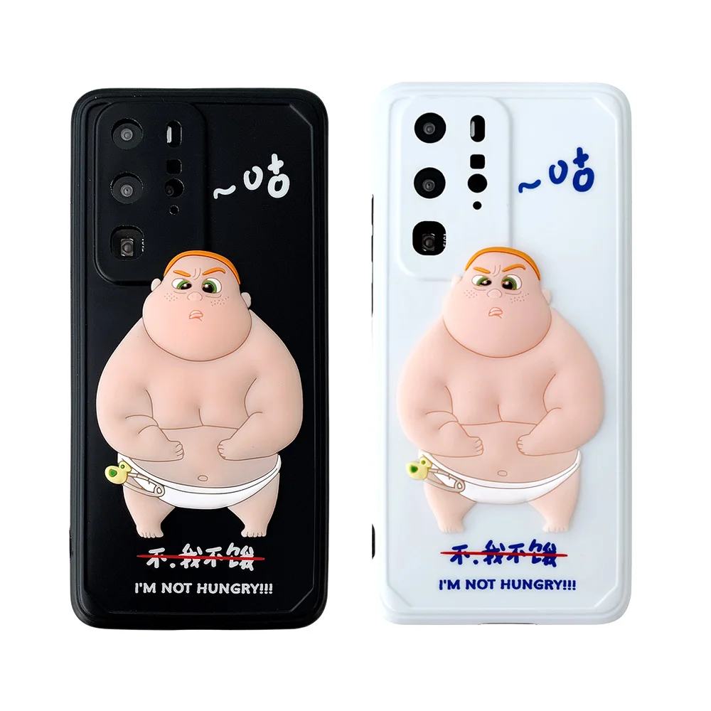 

3D силиконовый чехол для Huawei Mate 30 40 P40 Pro, чехол-накладка на заднюю панель с милым мальчиком на Хэллоуин, аксессуары для телефонов