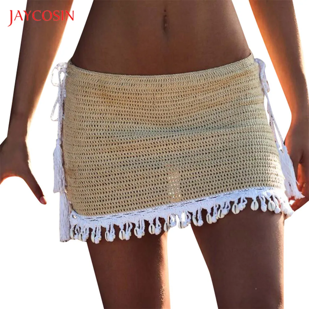 Женская летняя юбка Jaycosin Повседневная модная сексуальная пляжная мини-юбка для