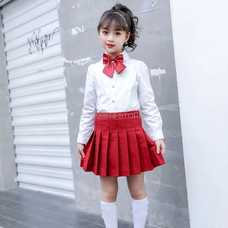 От 2 до 16 лет Детская плиссированная юбка школьная для девочек детская одежда