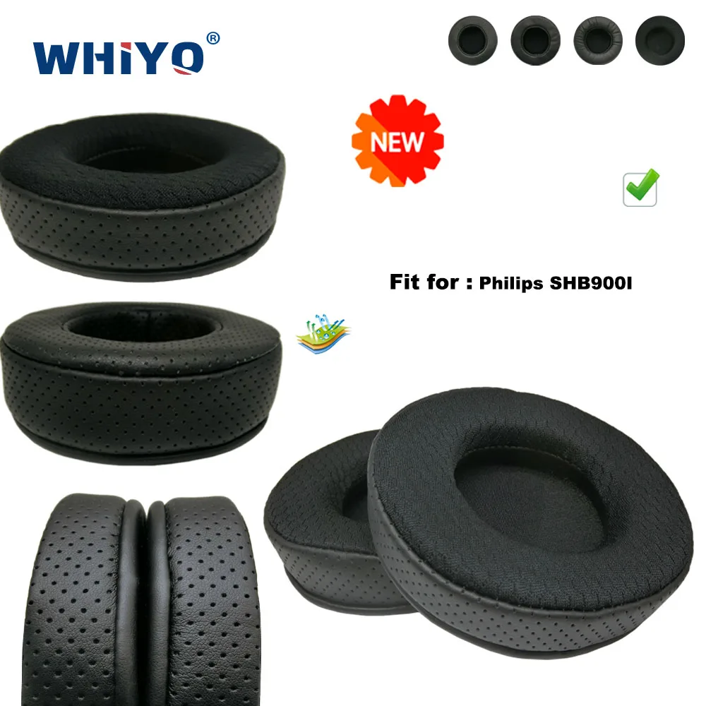 

New upgrade Replacement Ear Pads for Philips SHB900I Headset Parts Leather Cushion Velvet Earmuff Headset Sleeve Cover