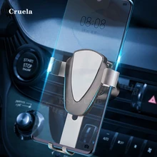 Car Air Vent Universal Phone Gravity holder For iPhone 11 12 Pro Max Xiaomi 10 Huawei P40 Mate 30 Samsung S10 Phone Car Holder