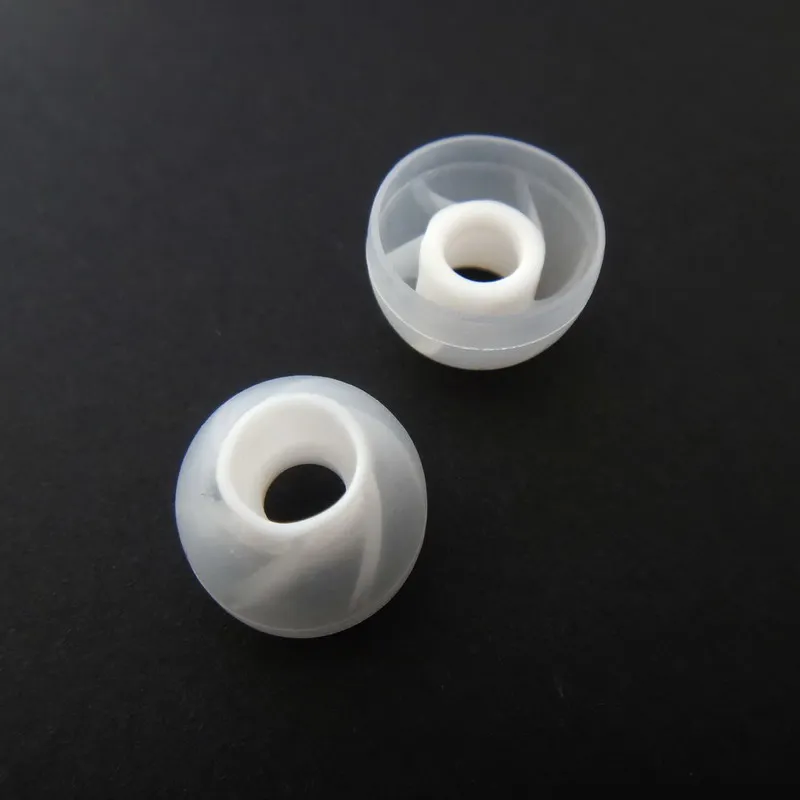 12pcs white L TENNMAK 12 шт./упак. эксклюзивный turbo Вихрь силиконовые вкладыши для ушей и на рукавах и в нижнем части уха pad и ушной вкладыш& Аксессуары для наушников, Размеры S/M/L Размер - Цвет: 12pcs white L