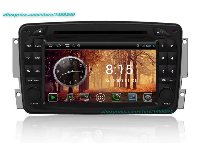 Liandlee 2 Din Автомобильный Android для Mercedes Benz C W203 2001 ~ 2004 радио GPS навигация карты CD DVD