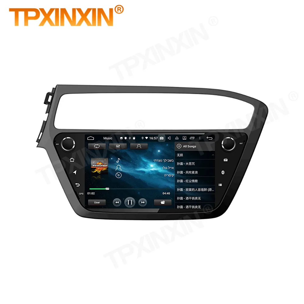 

4+128G Carplay 2 Din Android Multimedia Stereo Receiver For Hyundai I20 2018 GPS Navigation Radio Audio Video Player Head Unit