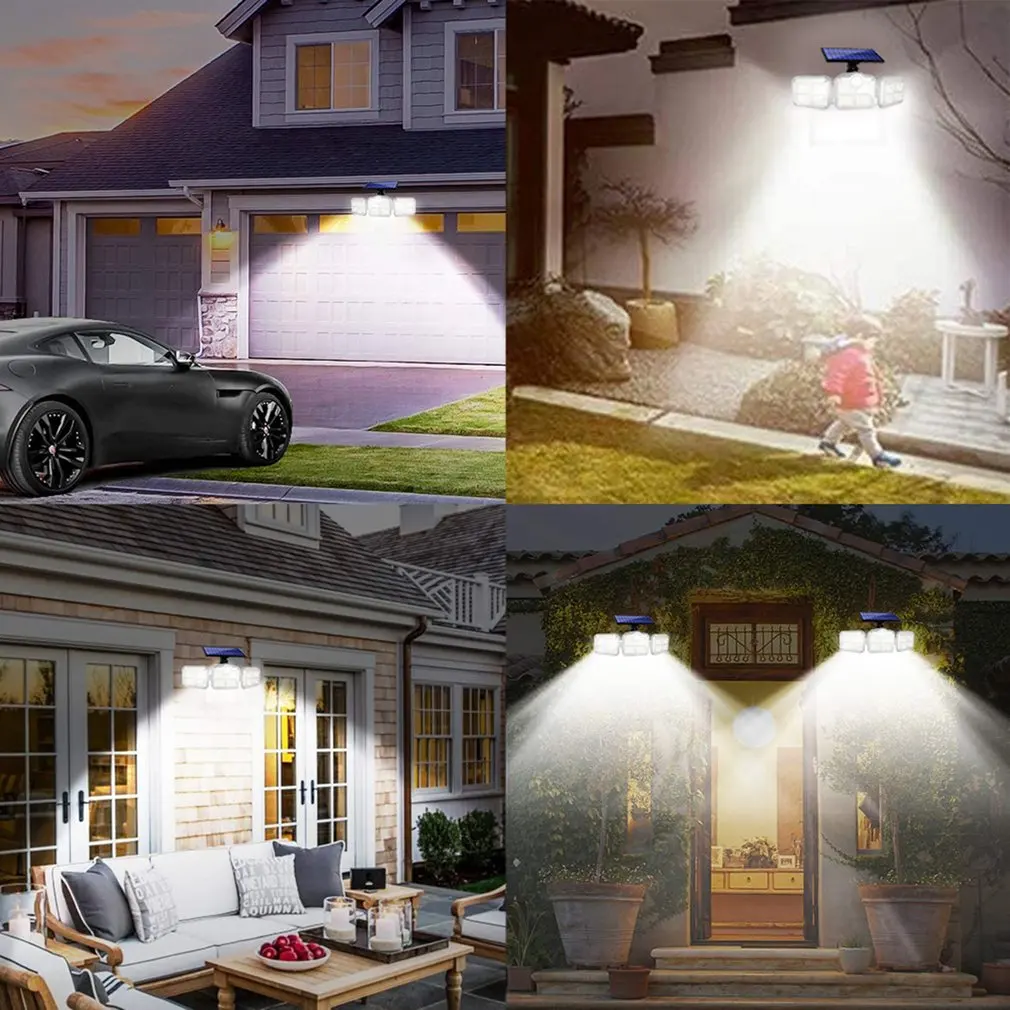 

Solar 138led Outdoor Lighting With Remote Control 270 Wide-angle Lighting IP65 Waterproof LED Light Light