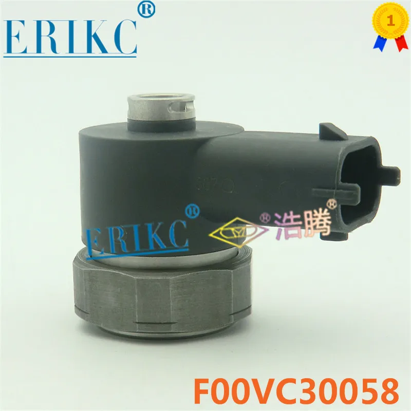 

Соленоидный клапан для впрыска топлива F00VC30058 F00V C30 058 клапан управления инжектором F 00V C30 058 Для инжектора Bosch 0445110