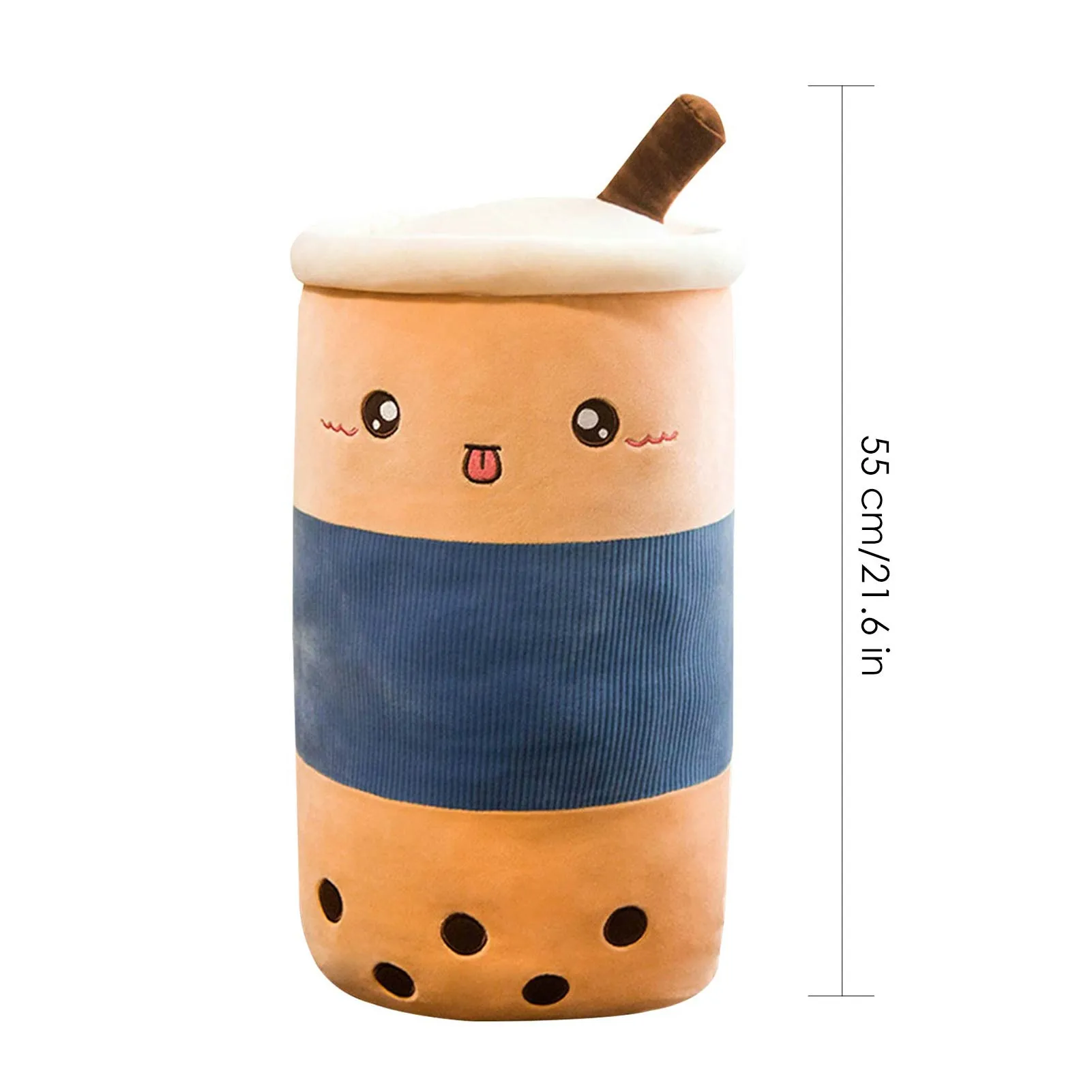 

Bubble Tea Plush Toy Boba Milk Tea Stuffed Toys Cuddling Pillow P50