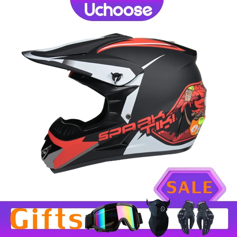 Спортивные шлемы для мотокросса квадроциклов MTB DH мотоциклетные езды по