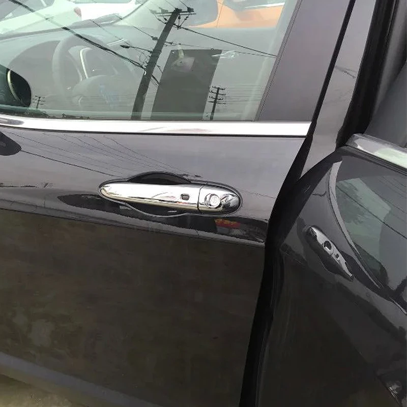 4 шт./компл. ABS Автомобильная наружная дверная ручка рамка отделка наклейка для Jeep