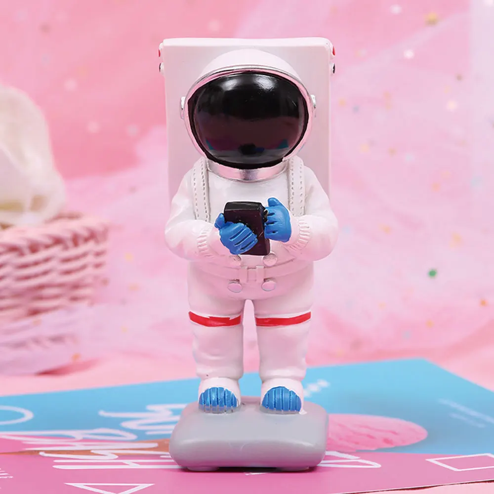 Креативный космический астронавт держатель для мобильного телефона из смолы