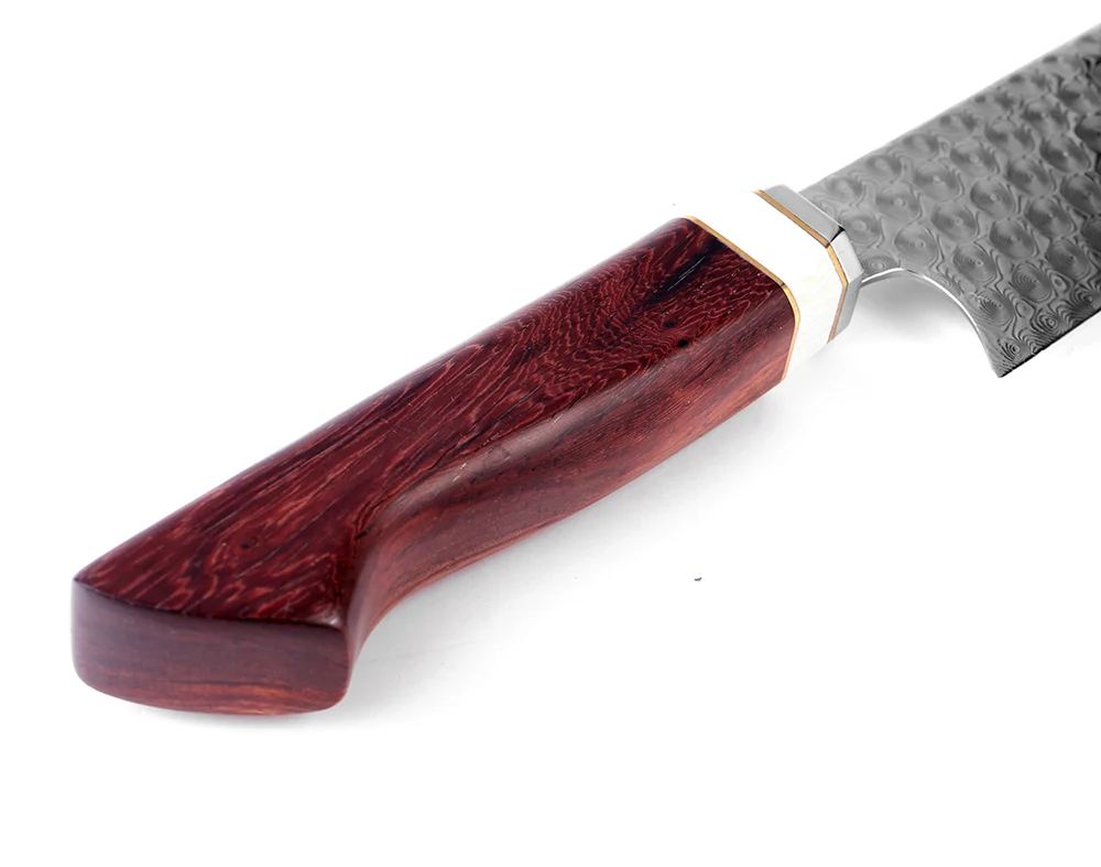 XITUO нож шеф повара Дамасская сталь 110 слоев Santoku Мода японское Мясо Кливер фрукты