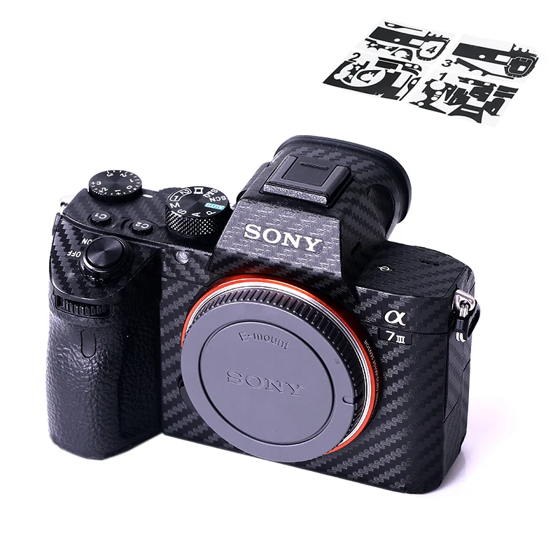 Защитный чехол для корпуса камеры SONY A7III A7R3 A7RIV A7II A7M3 A7RII A7 Markiii A7S3 A7C A9 A7SII наклейка