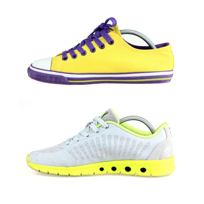 Прозрачная пружинная опора для обуви из пластика предотвращает деформацию и не